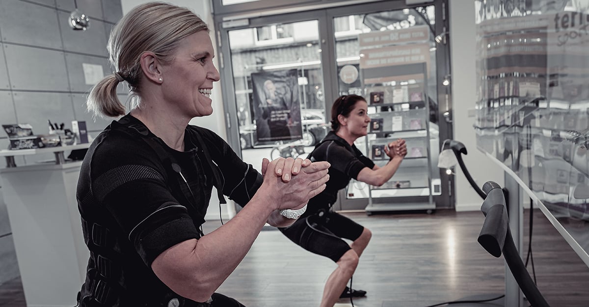 Wie oft in der Woche trainieren? 1x EMS pro Woche!